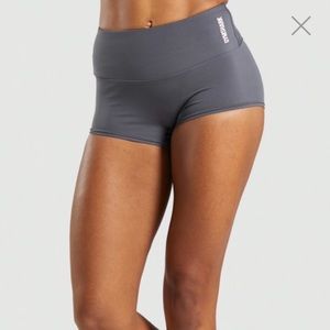 Charcoal Gymshark training short shorts